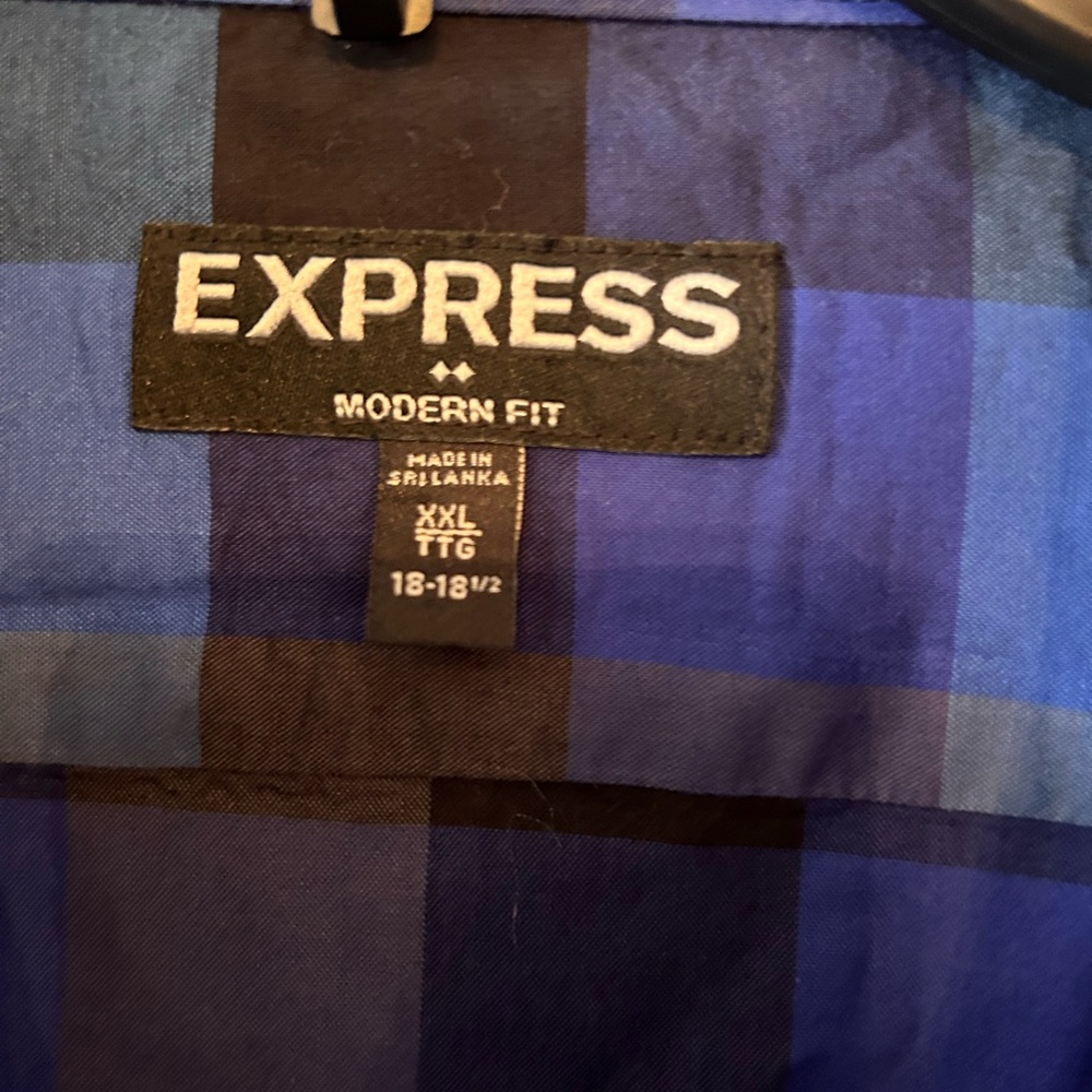 Men’s Express button up